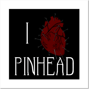 I love pinhead | heart and nails | hellraiser Posters and Art